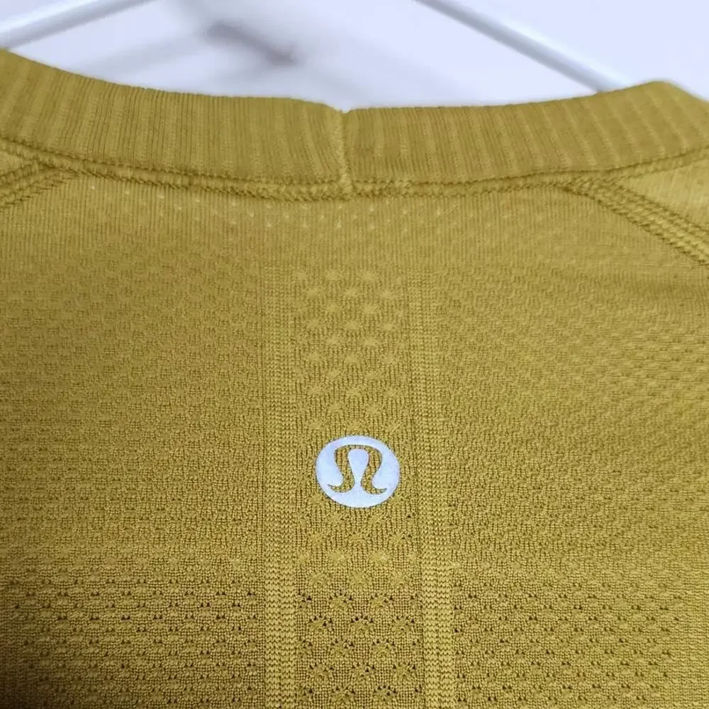 Lululemon Swiftly Tech Long Sleeve Crew Grape Leaf Mesh Silverescent LS Run